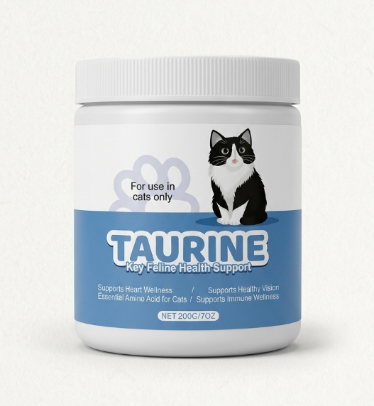 Polvo de Taurina para Gatos
